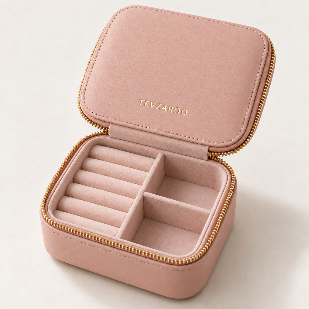 TEVZAROO Vale Travel Jewelry Case